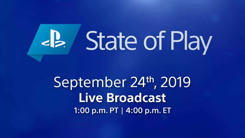 State of Play September 2019