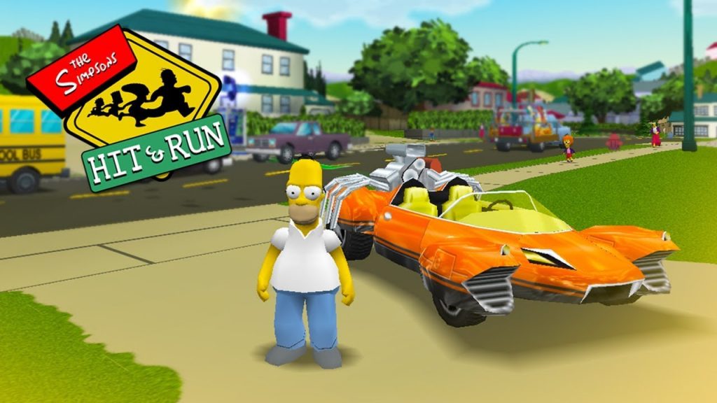 Simpsons Hit and Run PS4
