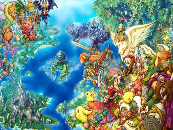 スクウェア・エニックス　イラストプレート　The World of Mana スクウェア・エニックス イラストプレート The World of Mana