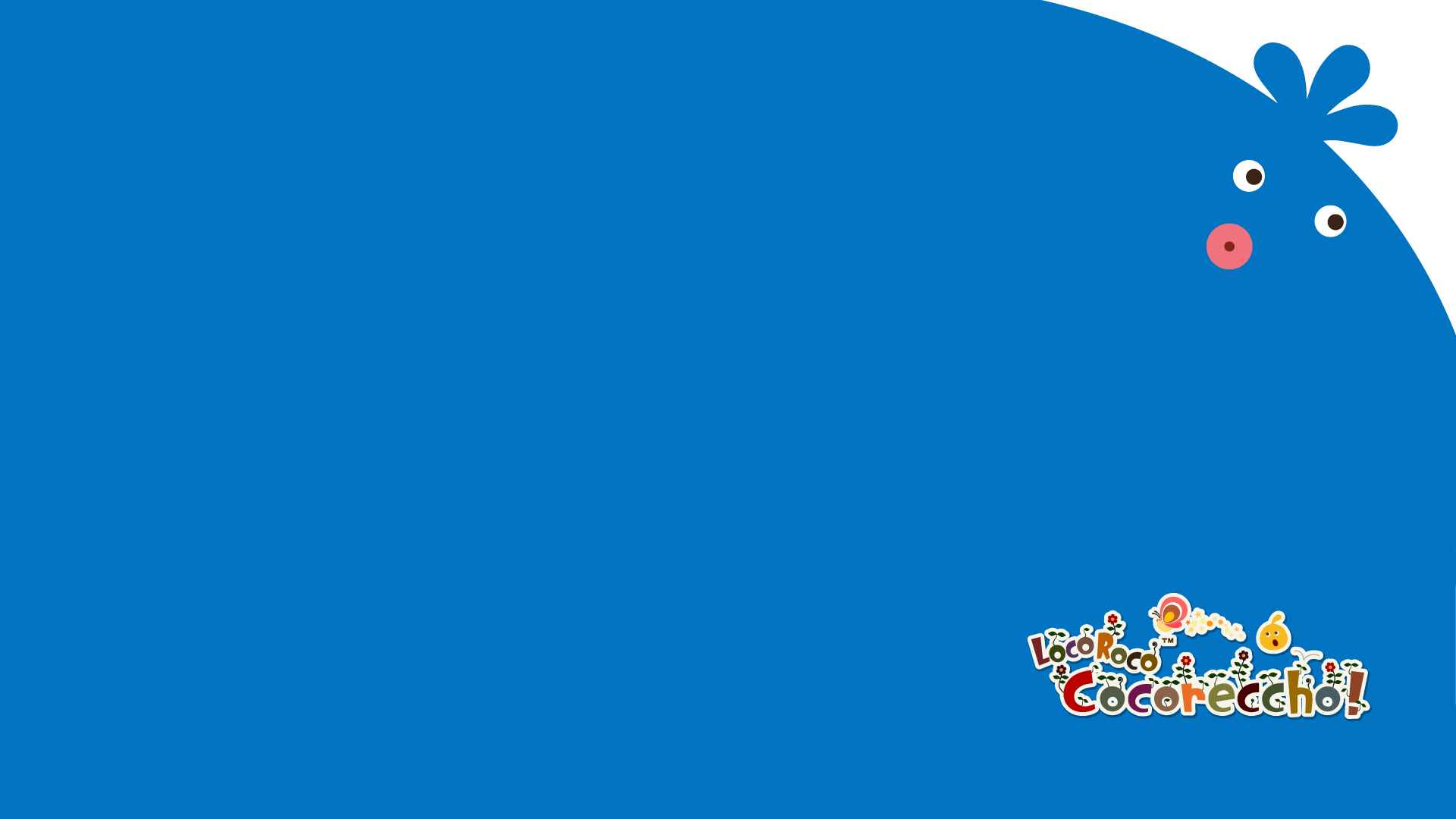 Blue version. LOCOROCO обои. LOCOROCO Songs. Муй Муй Локо Роко. Локо Роко саундтрек.
