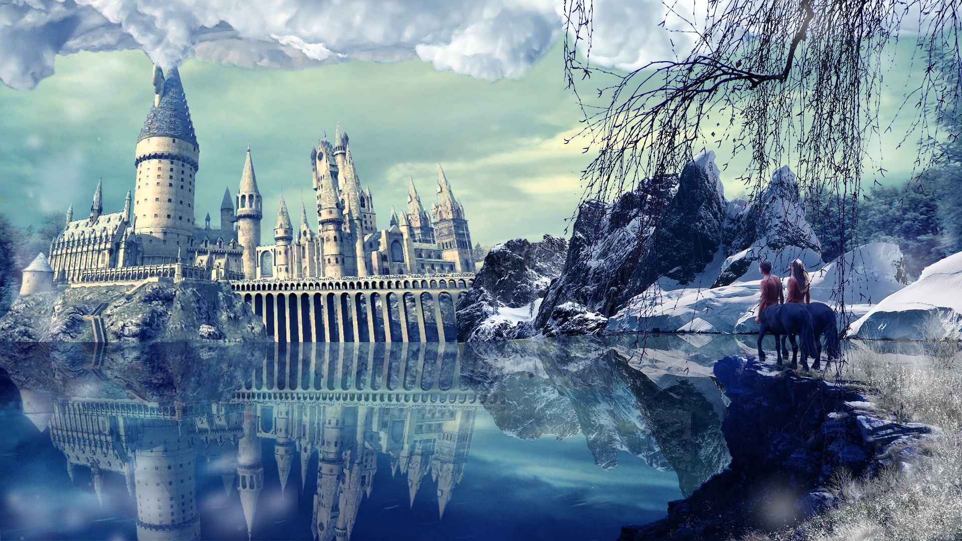 Hogwarts Harry Potter PlayStation Wallpaper - PlayStation Universe