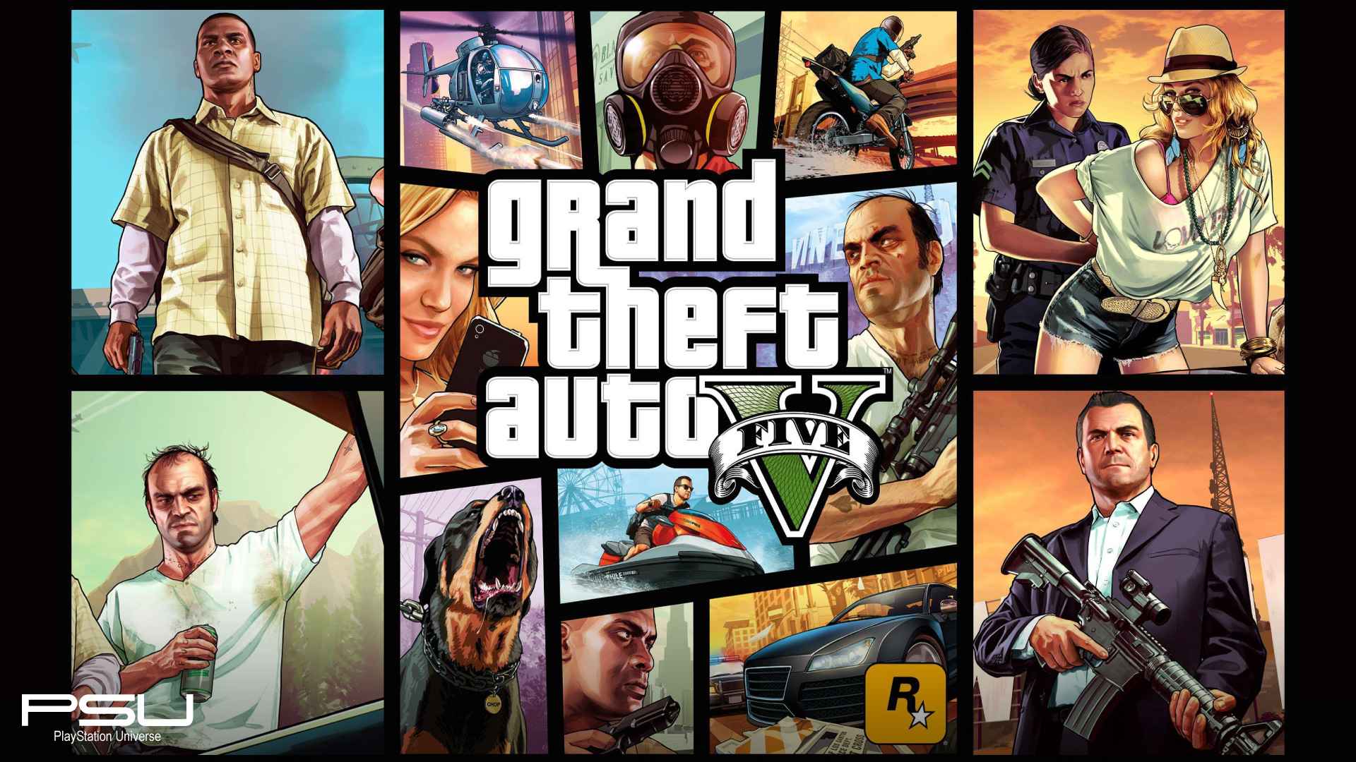 Grand Theft Auto 5 PlayStation Wallpaper - PlayStation Universe