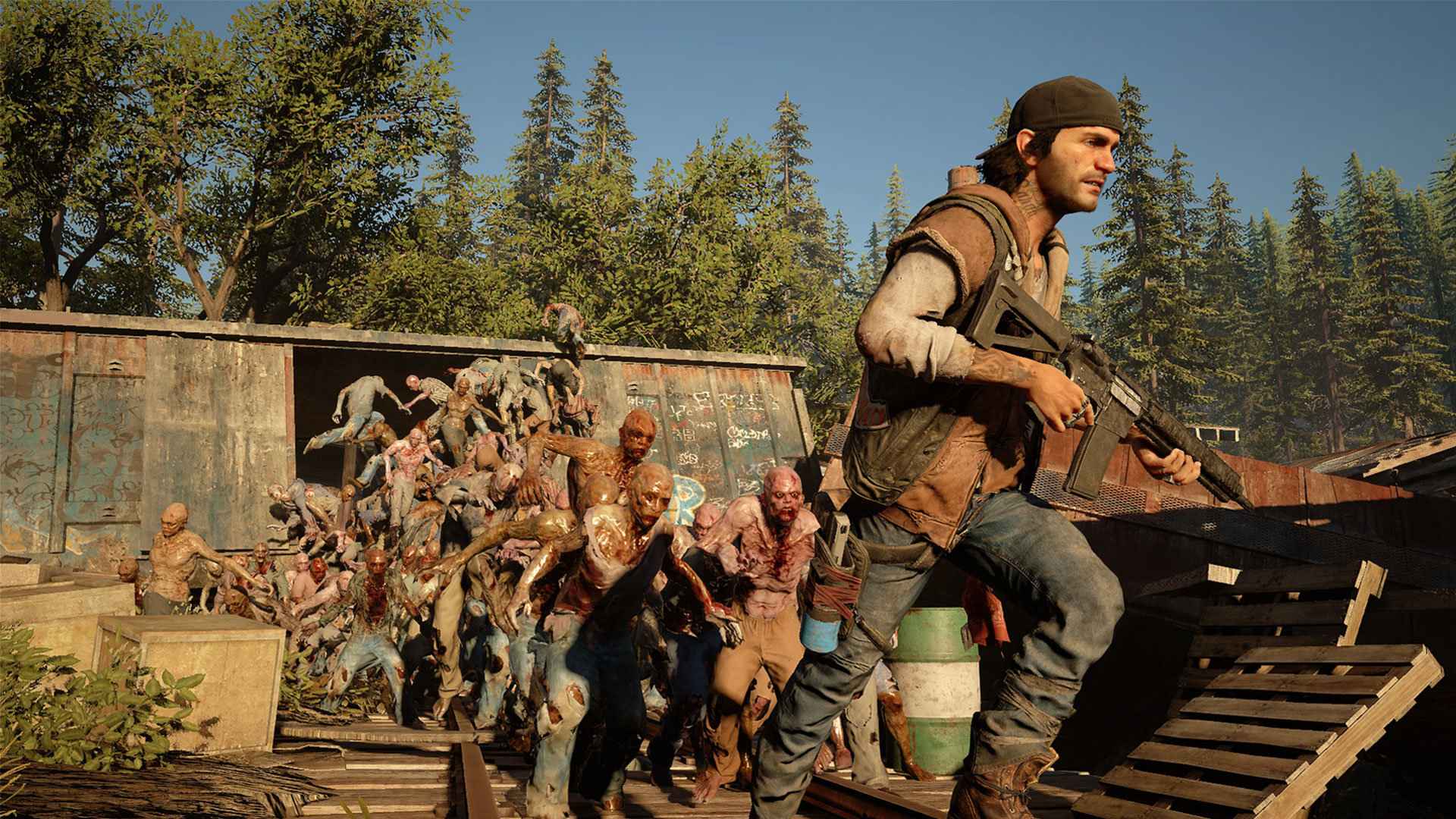 Days Gone (PS4) – Édition Promo Presse, PAL, Boîte Et Jeu En Très Bon état