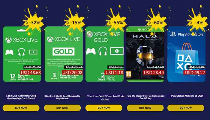 xbox live deals