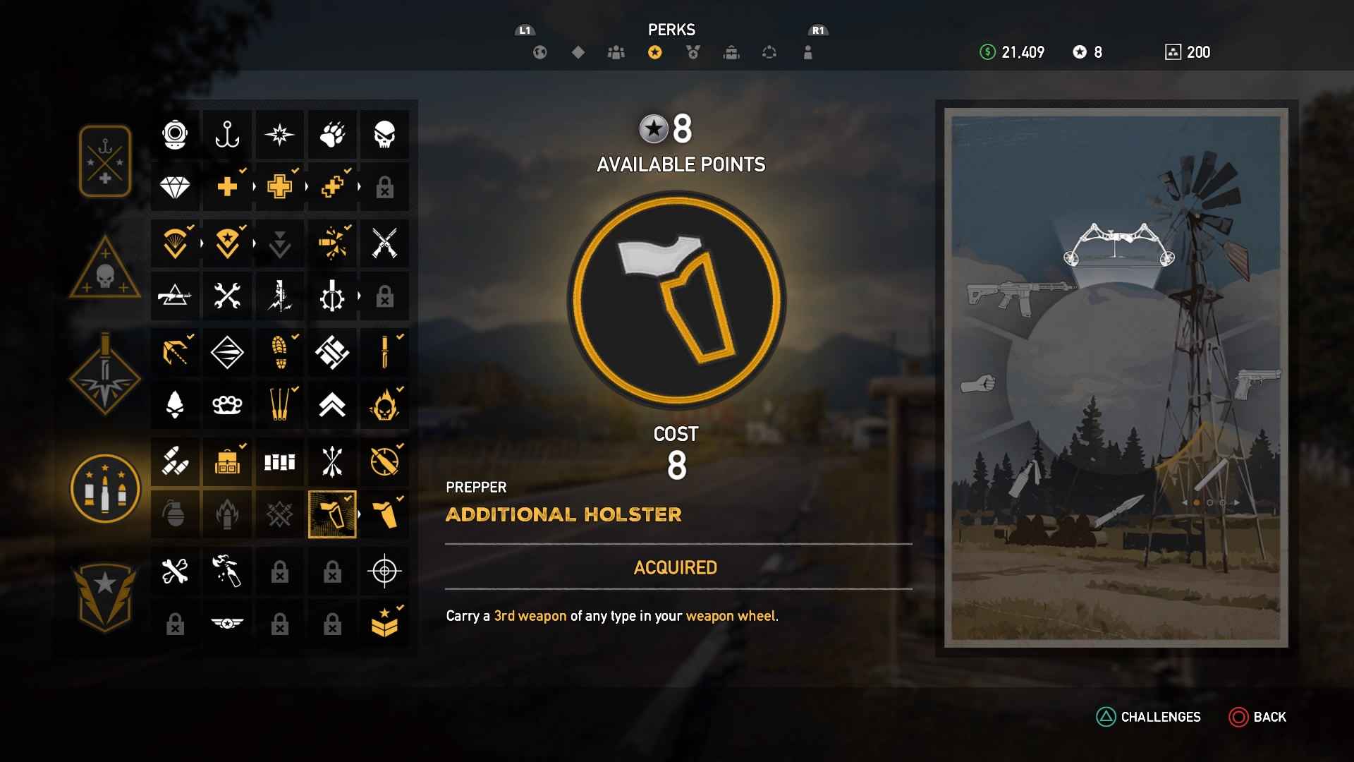 Far Cry 5 Skill Tree How To Spend Your Perk Points PlayStation Universe