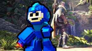 Monster Hunter World Mega Man