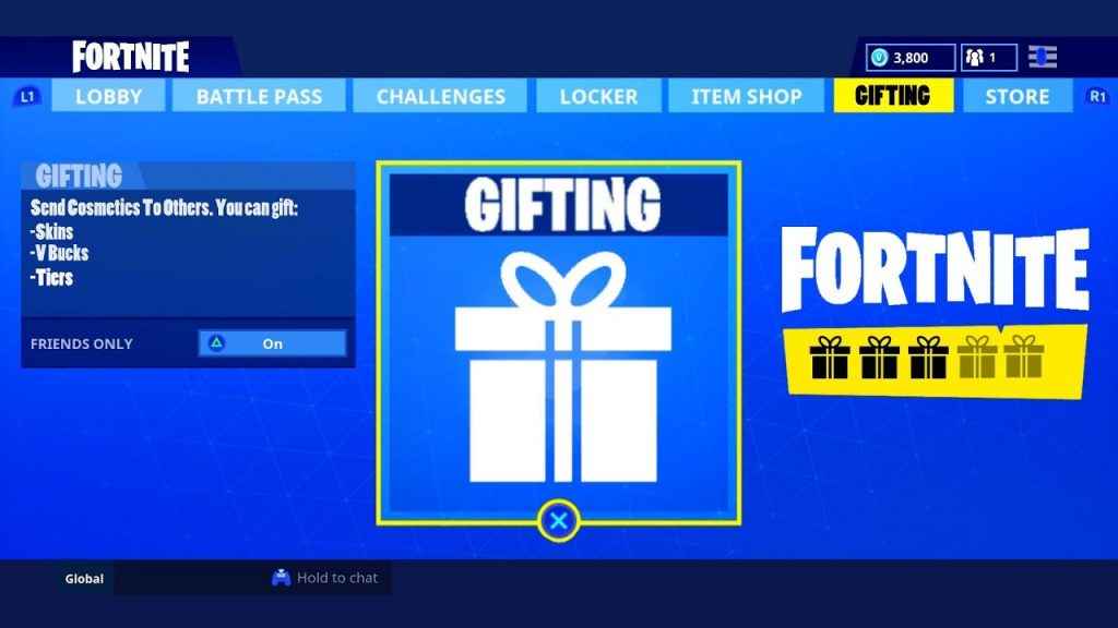 Fortnite Gifting System Release Date As Update 5 01 Arrives