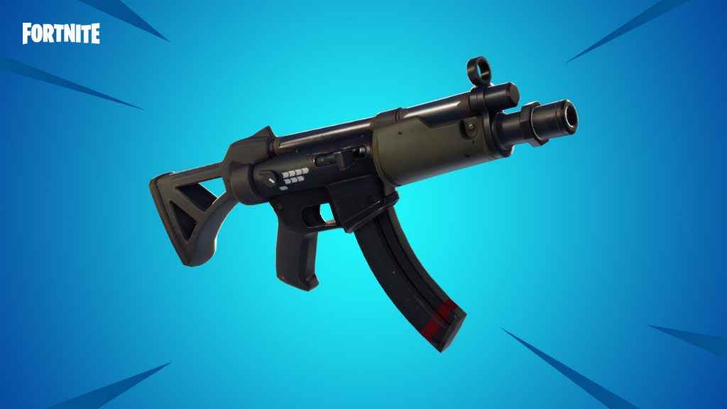 fortnite submachine gun