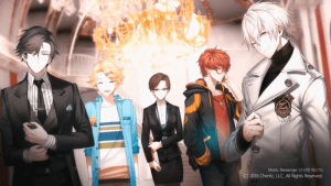 mystic messenger emails rays route
