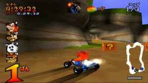 crash bandicoot racing ps4