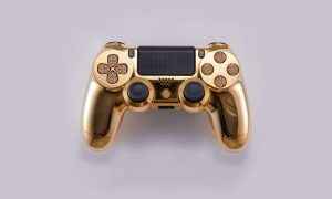 ps4 controller gold