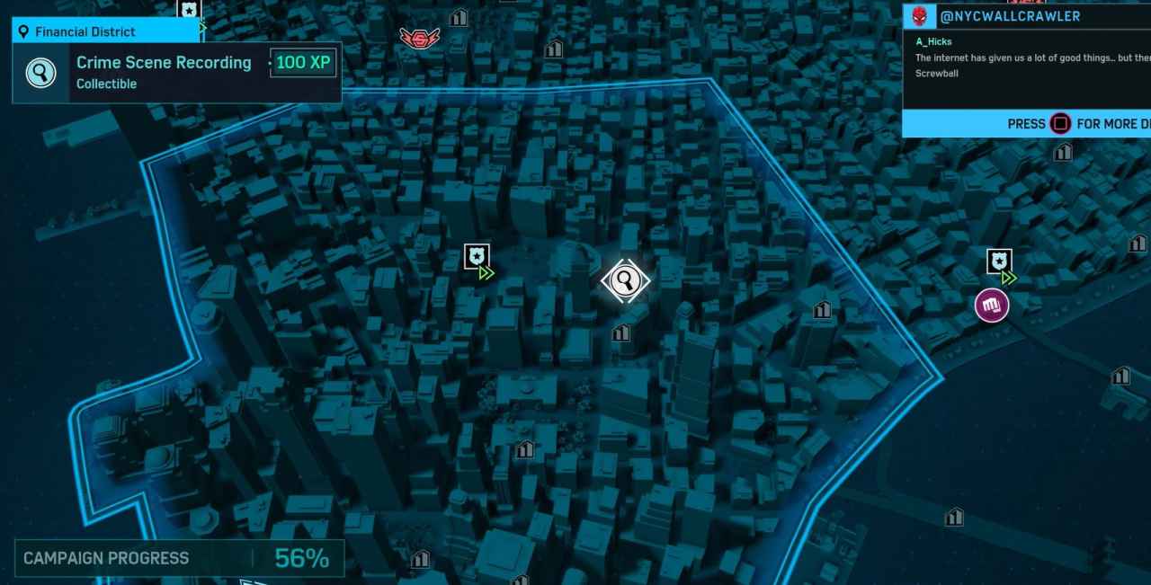 SpiderMan Silver Lining Crime Scene Recording Locations PlayStation
