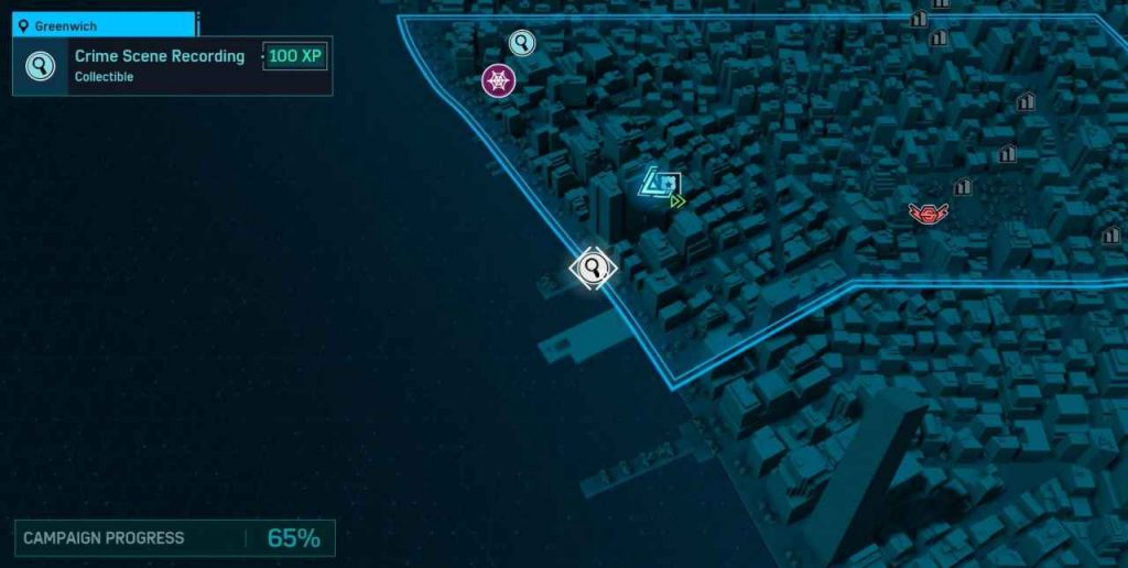 SpiderMan Silver Lining Crime Scene Recording Locations PlayStation