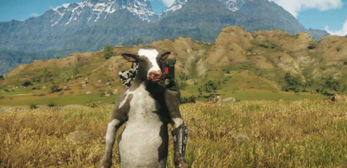 Just Cause 4 Cow Gun Location Easter Egg PlayStation Universe