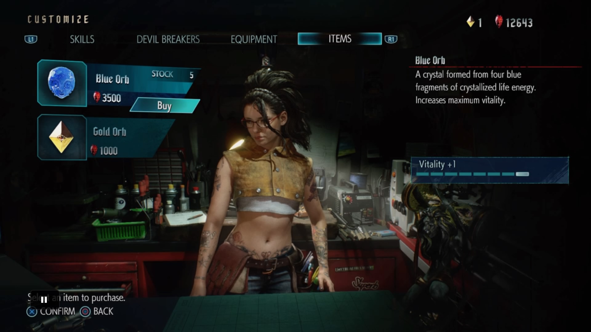 dmc 5 mission 2 blue orb