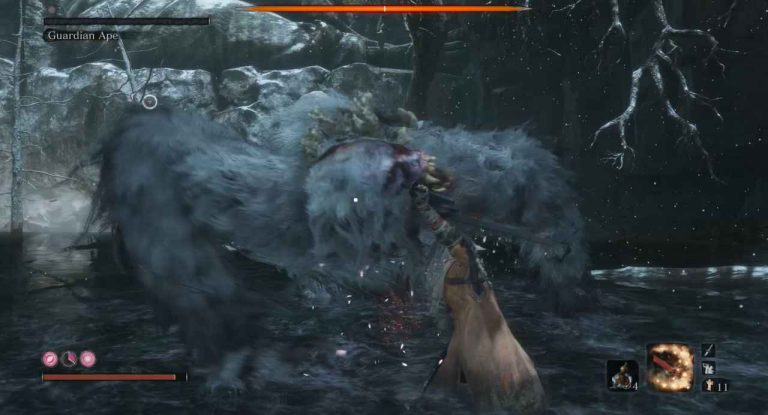 Sekiro Shadows Die Twice Guardian Ape Boss Guide Sunken Valley 