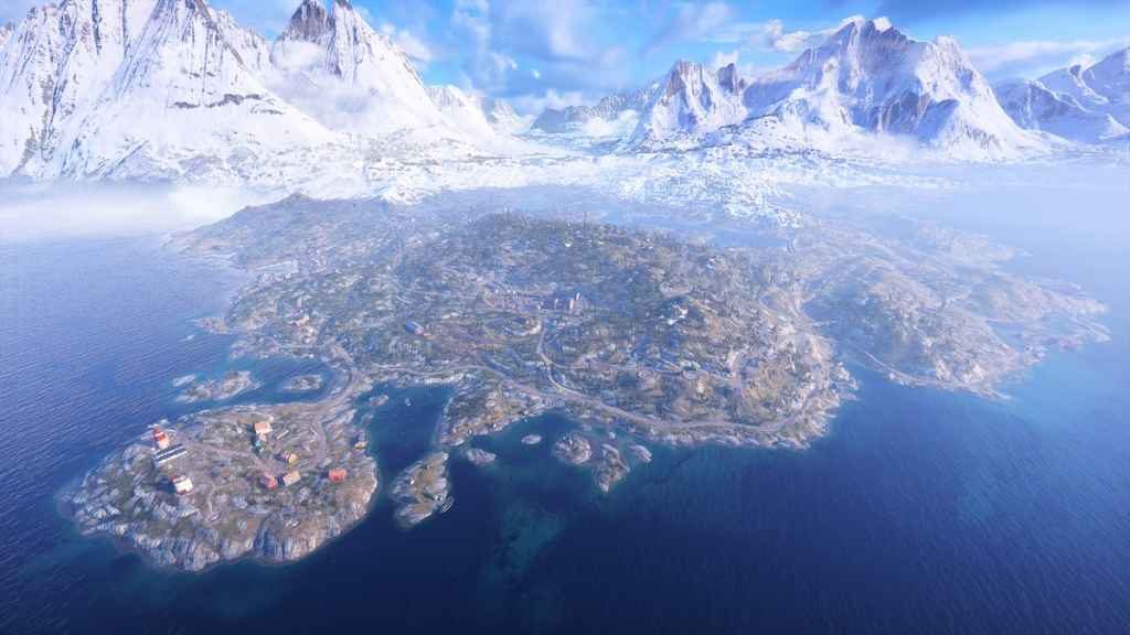 Battlefield V: Firestorm - Halvøy Map