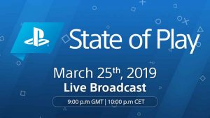 State of Play Announcement