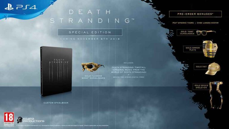 Death Stranding Collector's Edition and Three Other Editions Announced ...
