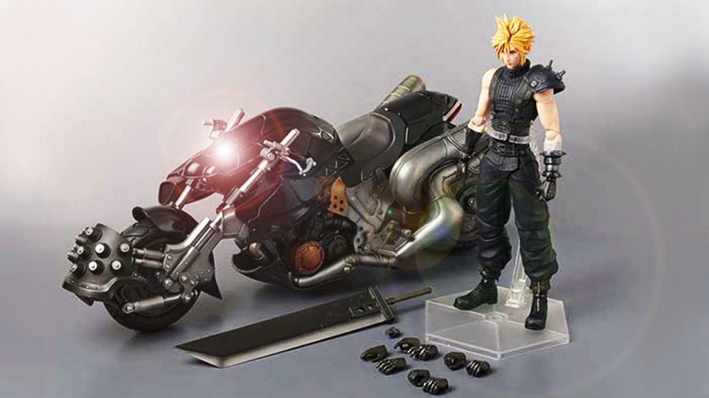 final fantasy 7 statue