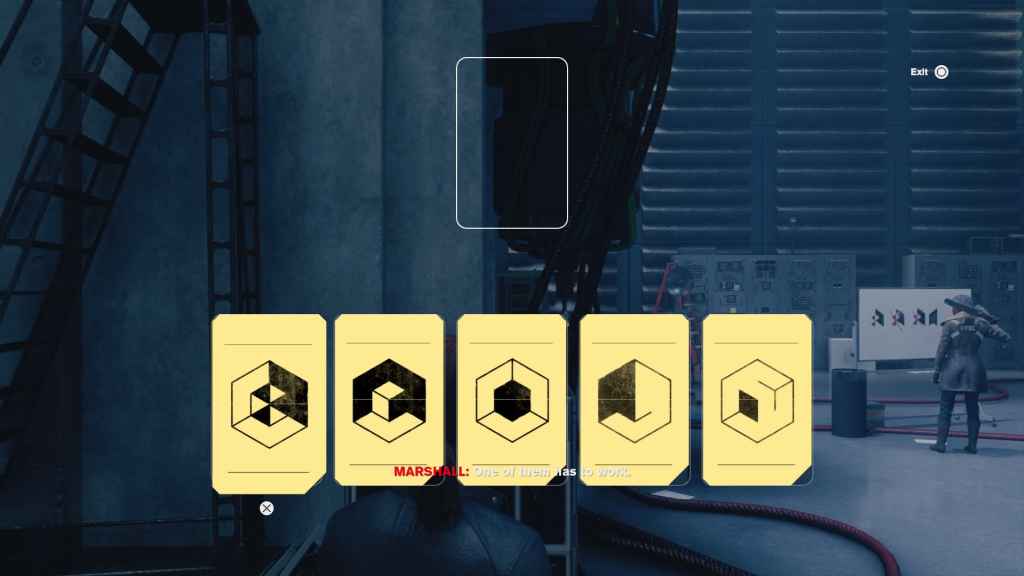 Control Walkthrough How To Solve The Punchcard Puzzle PlayStation