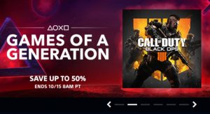 Games of a Generation PS4 Sale