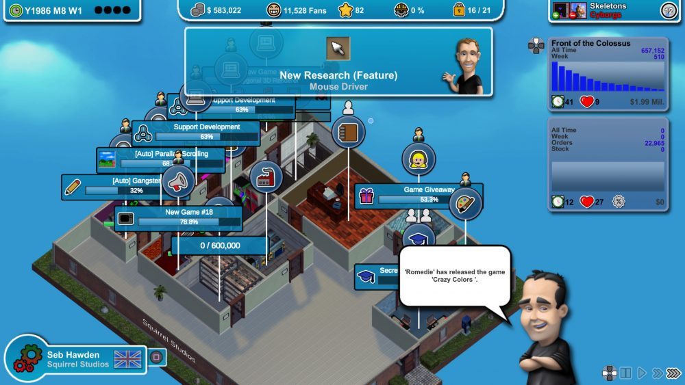 Mad Games Tycoon PS4 Review - PlayStation Universe