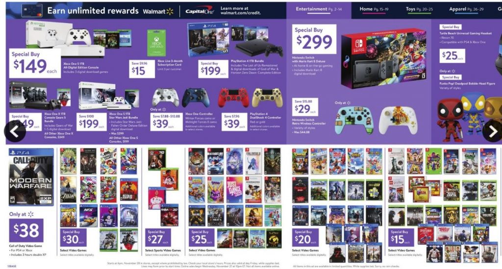 Walmart Black Friday 2019 Ad Is Now Live With Tons Of PS4 Discounts - PlayStation Universe