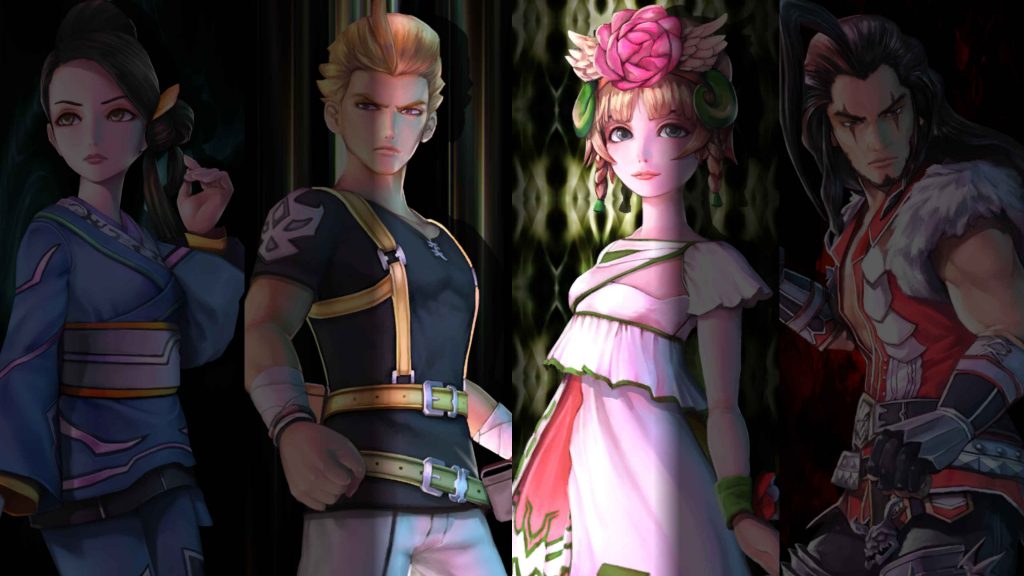 Saga-Scarlet-Grace-Ambitions-ps4-review-characters