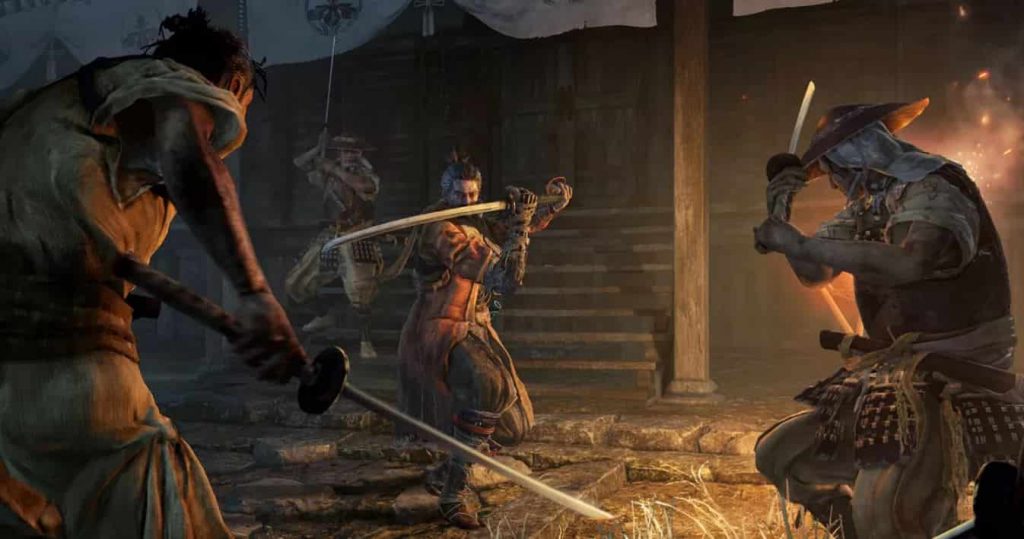 There's a Moody Sekiro Dynamic Theme Free to Download on PS4