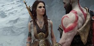 god of war kratos faye