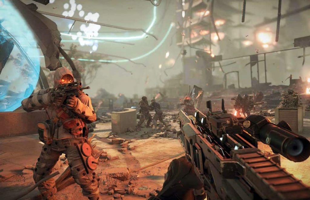 PS4 launch titles killzone shadowfall