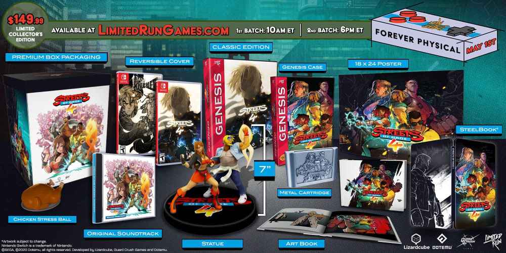 streets of rage for playstation 4