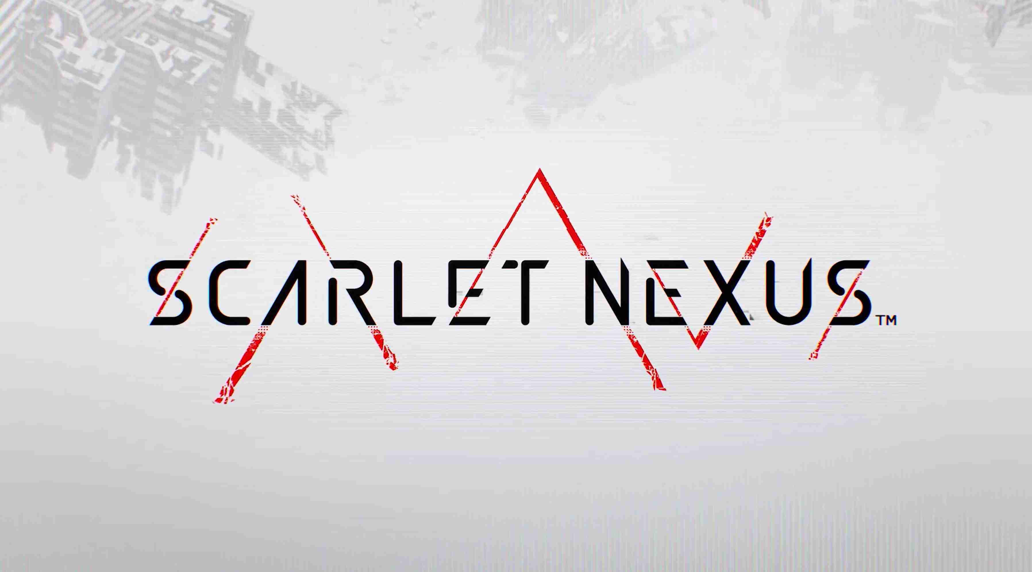 Алы нексус игра. Scarlet Nexus. Scarlett Nexus обложка. Scarlett Nexus обои. Скарлетт Нексус игра.