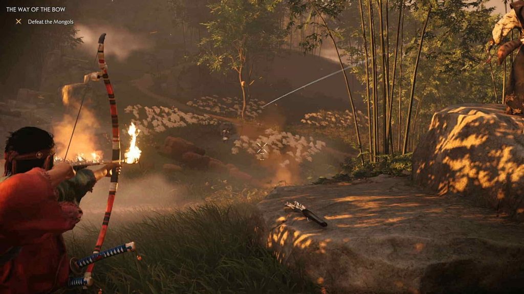 Ghost Of Tsushima Where To Get Flaming Arrows PlayStation Universe