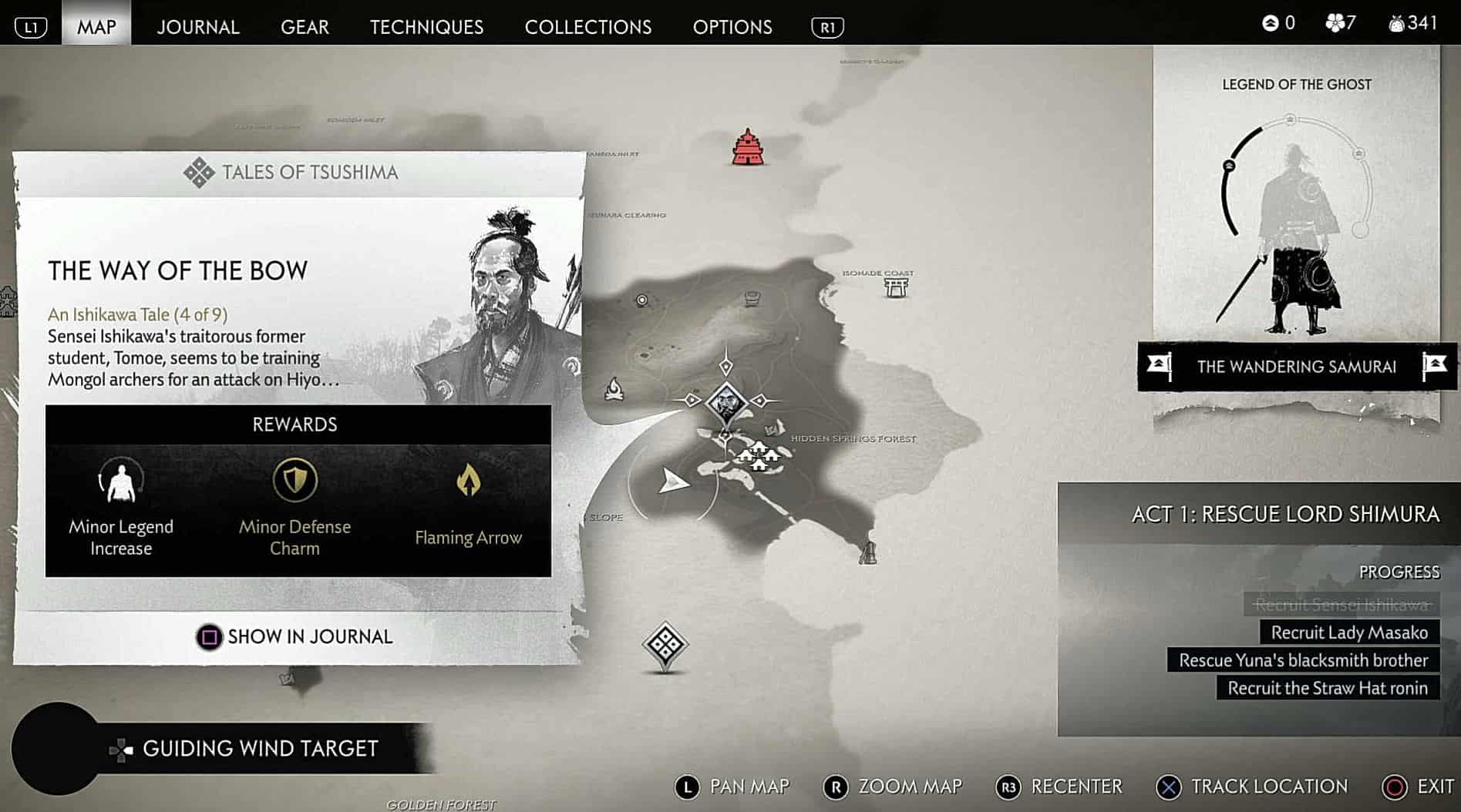 Ghost Of Tsushima Where To Get Flaming Arrows PlayStation Universe