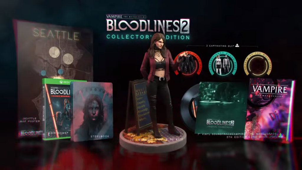 Vampire: The Masquerade - Bloodlines 2 Collector's Edition Detailed