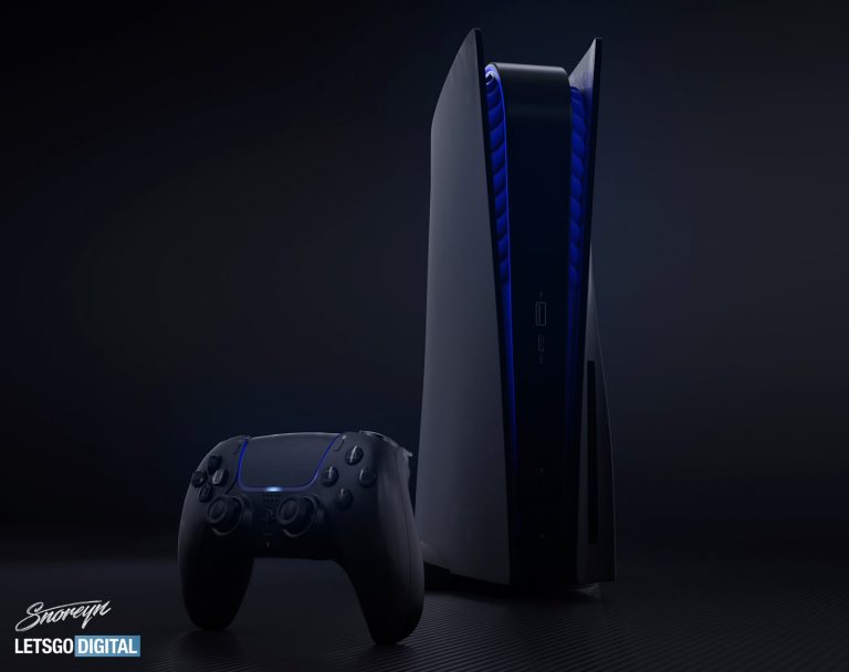 This PS5 Black Edition Console Render Incredibly Sleek PlayStation