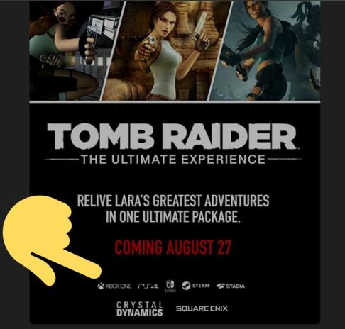 Update Tomb Raider The Ultimate Experience Ps4 Release Leaked Playstation Universe