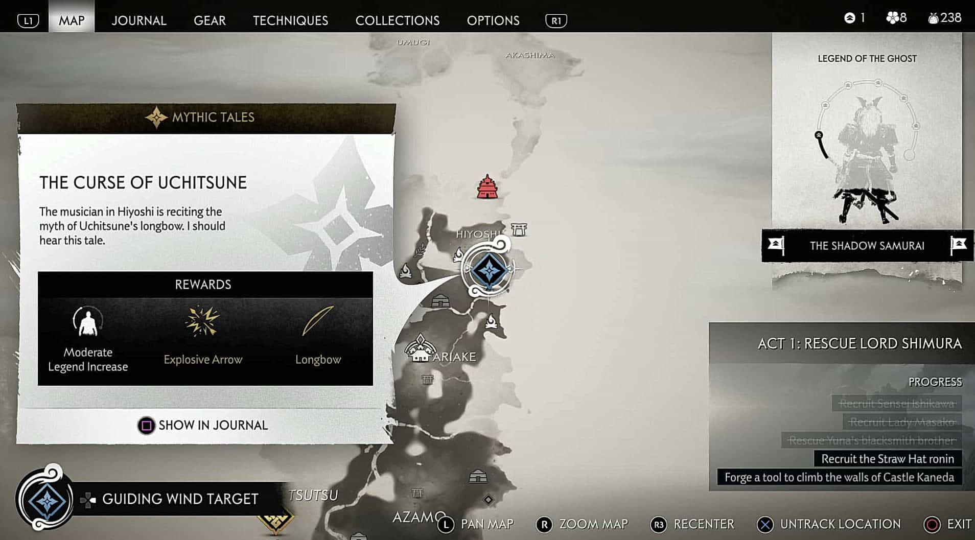 Ghost Of Tsushima How To Get The Longbow and How To Get Explosive