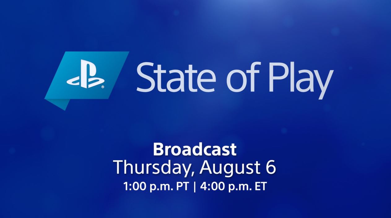 PlayStation State of Play August 2020 Date, Start Time, Where To Watch