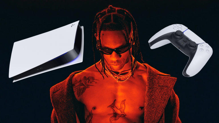 Rapper Travis Scott Has A PS5 And You Don't - PlayStation Universe