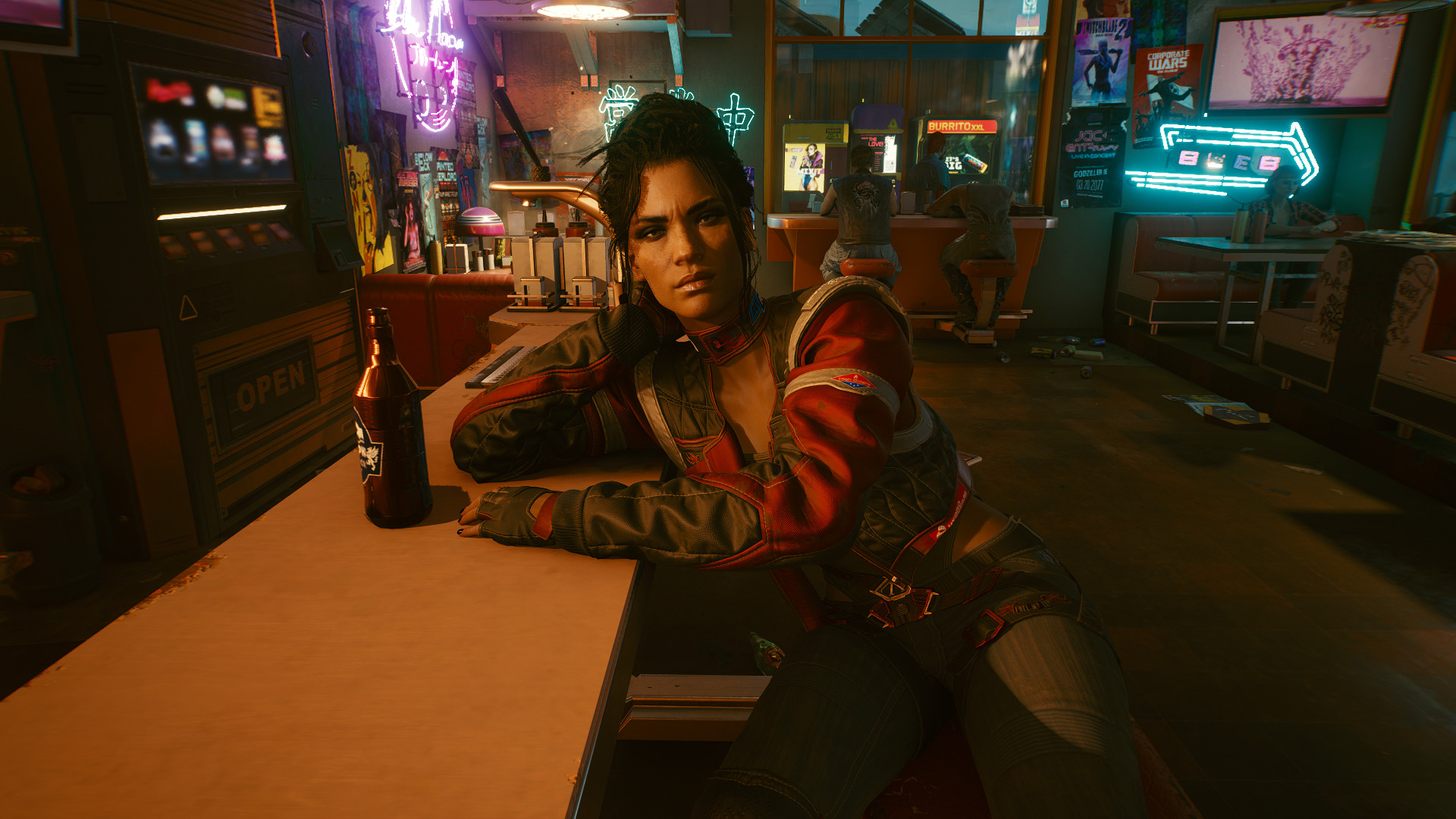Картина по номерам cyberpunk 2077