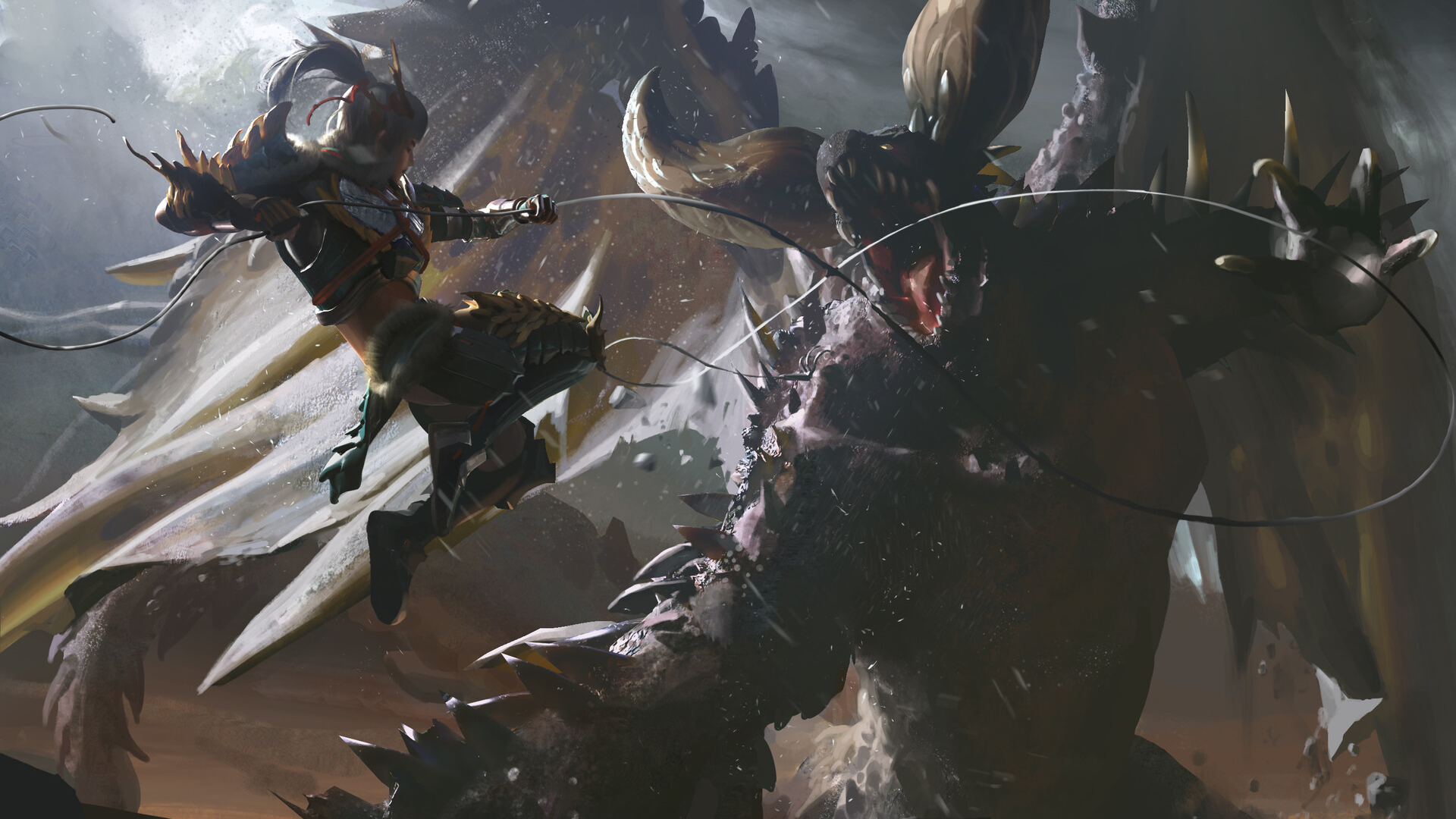 Anime - Monster Hunter Wallpaper  Monster hunter, Anime monsters, Monster  hunter world