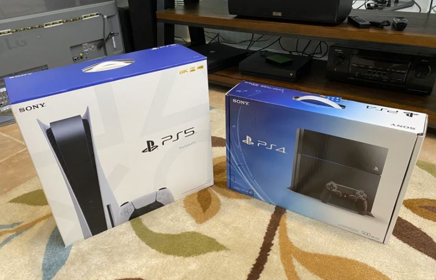 See How Much Larger The Ps5 Box Is Compared To The Ps4 Box