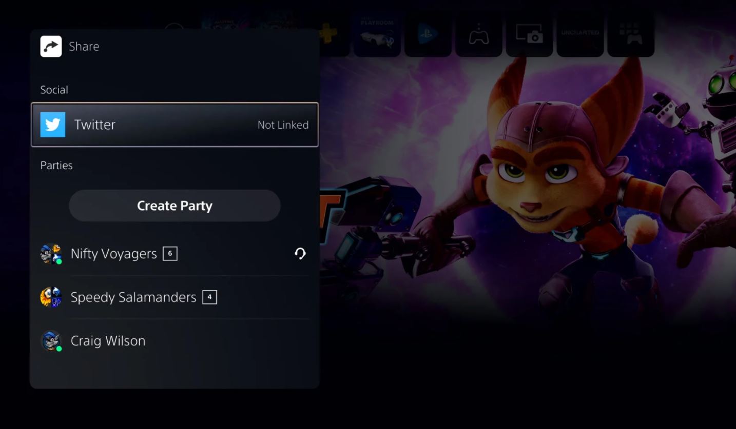 how to make a voice chat on ps5