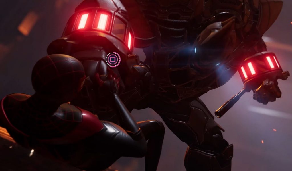 watch-the-first-spider-man-miles-morales-rhino-boss-fight-ps5-gameplay-in-4k