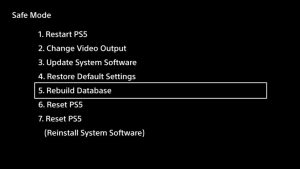 Hpw To Safe PS5 Into Safe Mode