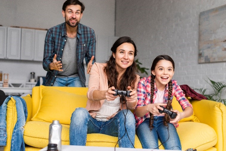 video games to play with family