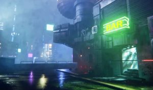 dreams-player-creates-stunning-cyberpunk-2077-inspired-scene-in-just-2-hours